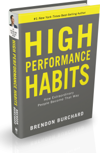 high performance habits of successful people by brendon burchard