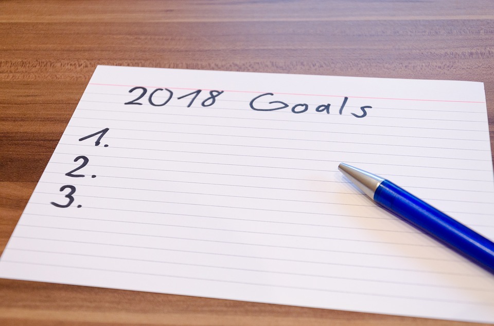 how to make goals 2018 new years resolutions