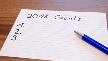 how to make goals 2018 new years resolutions
