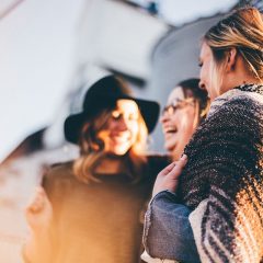 how to be happy with yourself and who you are around people